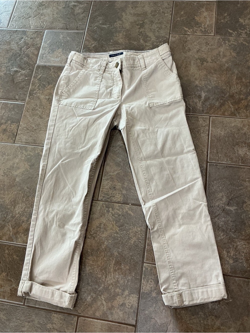 Tommy Hilfiger Women's Beige Capris